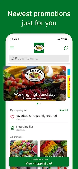 Allfresh Wholesale Screenshot 1
