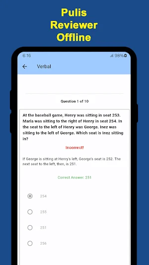 Pulis Reviewer Offline Screenshot 2