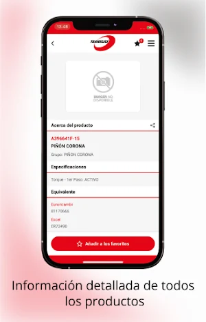 Transejes Catalogo Screenshot 3