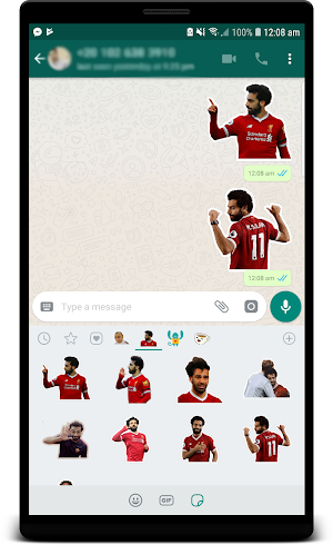 Mo Salah stickers for WhatsApp Screenshot 1