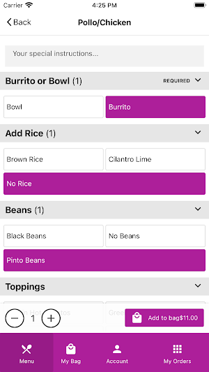 Rio Burrito Screenshot 3