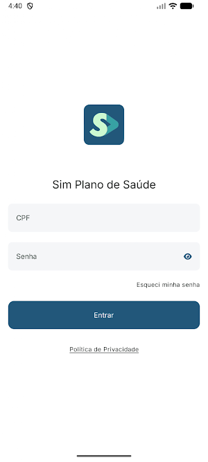 SIM Plano de Saúde Screenshot 0