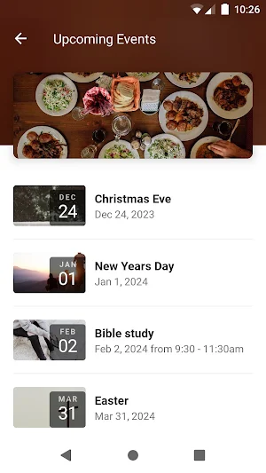 St. Simons Christian Renewal Screenshot 1