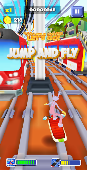 Jax Subway Circus Game Screenshot 0