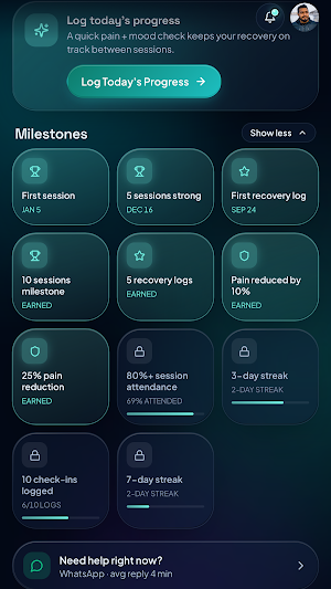 Physio Cure Connect Screenshot 1