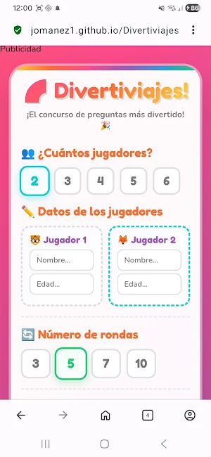 Divertriviaje: Juego familiar Screenshot 2
