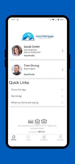 Bank Iowa Mortgage Screenshot 0