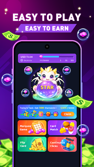 Cash Bubble: Earn Real Money Screenshot 0