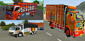 Mod Bussid Truck Balap Terbaru Screenshot 0