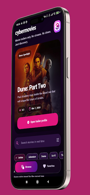 cybermovies : Movies &TV Shows Screenshot 0