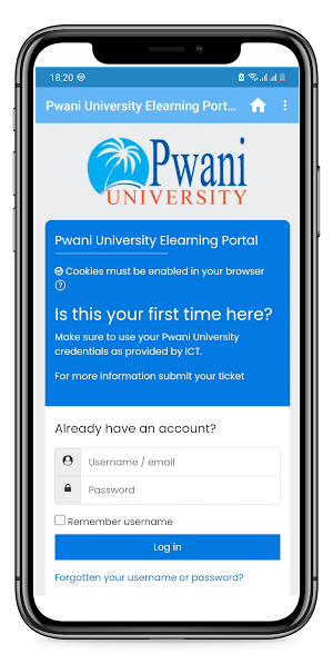 Pwani University App Screenshot 3
