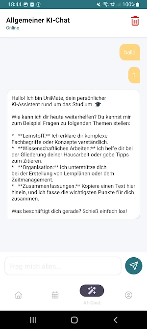 UniMate Screenshot 3