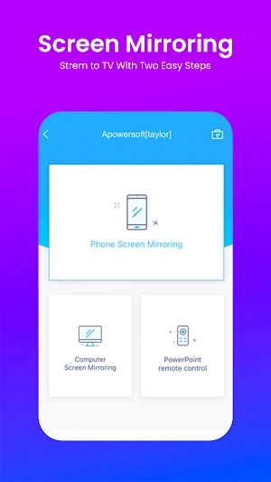 Screen Mirroring for All TV Screenshot 0