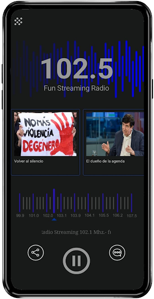 Fun Streaming Radio 102.5 Screenshot 0