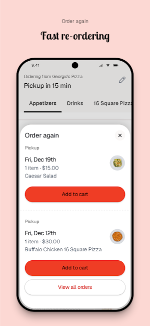 Georgio's Pizza Screenshot 3