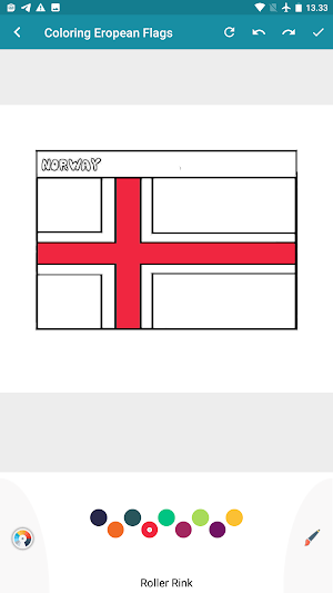 European flags coloring book Screenshot 0