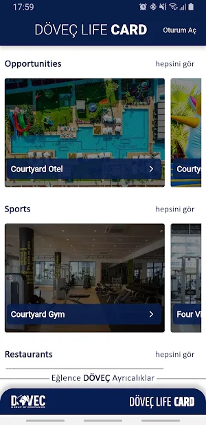Döveç Life Card Screenshot 0