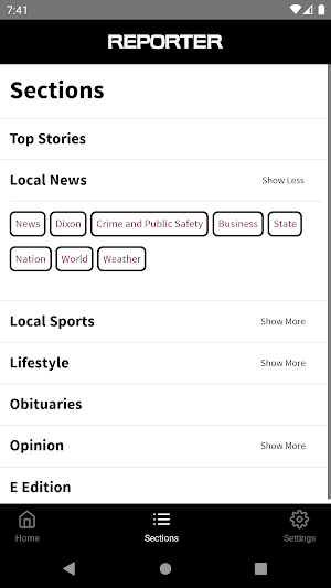 Vacaville Reporter Screenshot 2