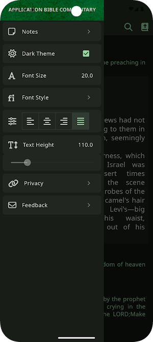 Application Bible Commentary Screenshot 2
