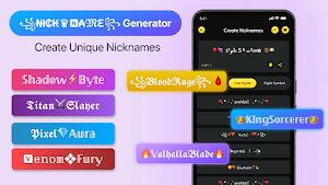 Nickname Generator: Name Style Screenshot 0