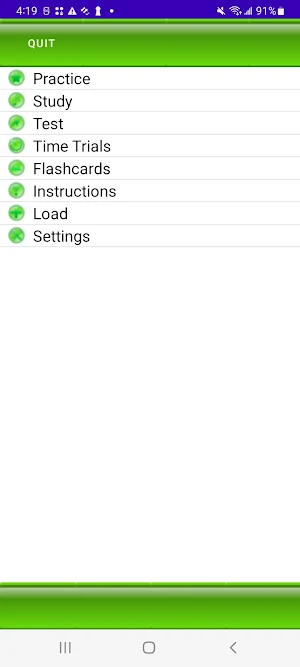 Test Exam Citizenship Review Screenshot 0