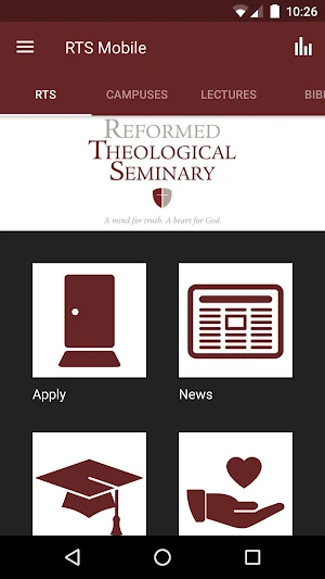 Reformed Theological Seminary Screenshot 0