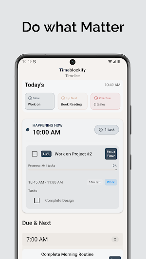 Timeblockify: Schedule & Tasks Screenshot 3
