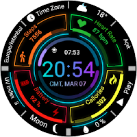 Watch Face Neon Health TMZ