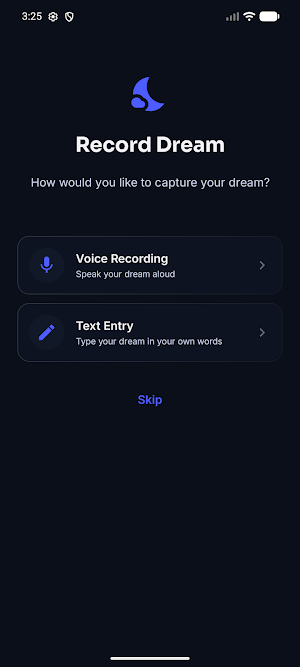 Aixotl: Sleep & Dream Journal Screenshot 1