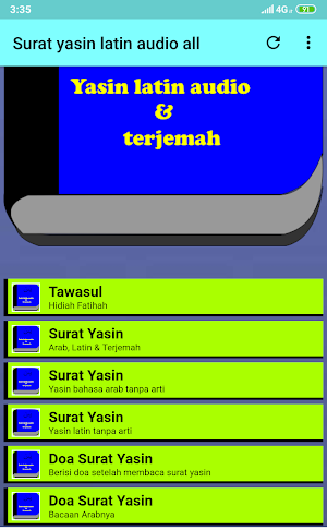 Surat yasin latin audio all Screenshot 3
