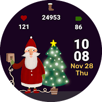 Christmas Time Animated Watch