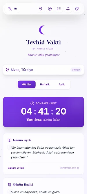 Tevhid Vakti Screenshot 2