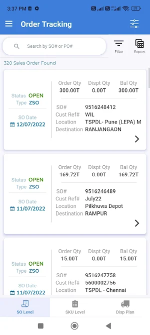Tata Steel Compass Screenshot 3