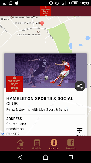 Hambleton Sports & Social Club Screenshot 1