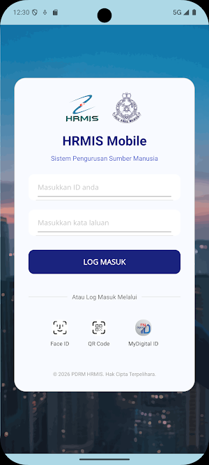HRMIS Mobile PDRM 2.0 Screenshot 0