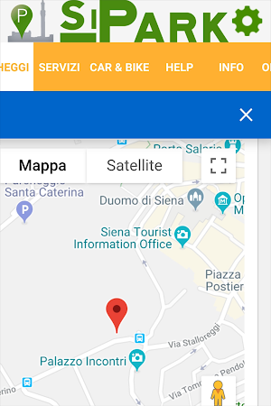 SiPark Sosta Screenshot 1
