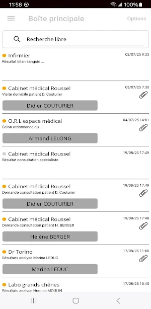 Apicrypt Mobile V2 Screenshot 1