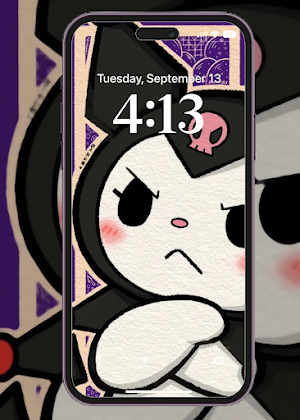 Kuromi Cute Wallpaper HD Screenshot 0