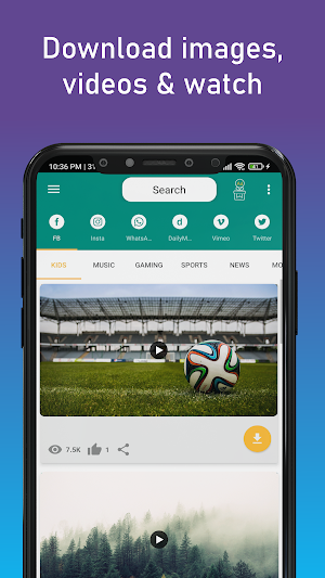 VidSaver: All Video Downloader, Download HD Videos Screenshot 1