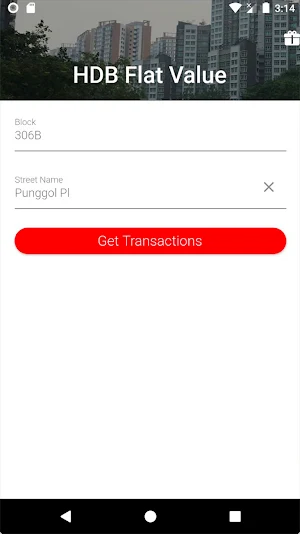 HDB Flat Value Screenshot 3