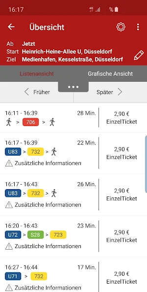 Rheinbahn Screenshot 0
