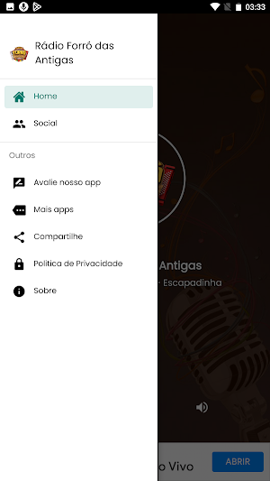 Rádio Forró das Antigas Screenshot 2