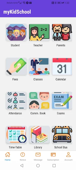 myKidSchool Screenshot 0