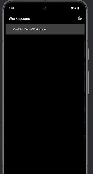 OneClick Screenshot 1