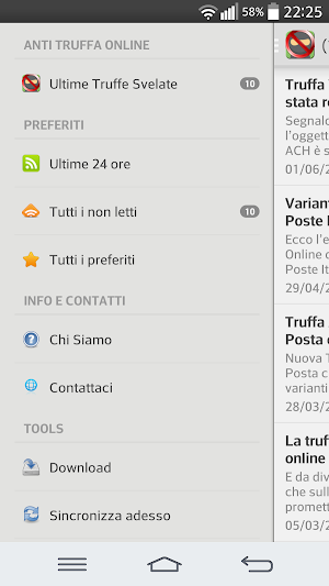 Anti Truffa Online Screenshot 0