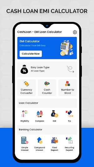 CashLoan - EMI Loan Calculator Screenshot 0