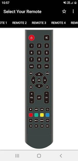 Classpro TV Remote Screenshot 1