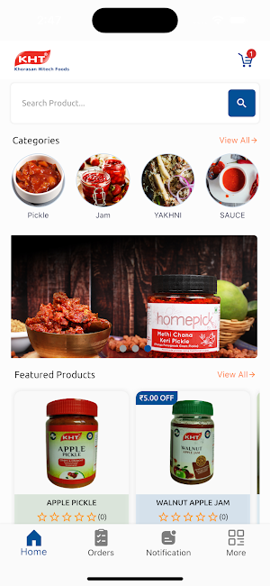KHT Foods Screenshot 0