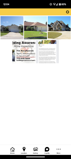 Bldg Awareness Home Inspection Screenshot 2