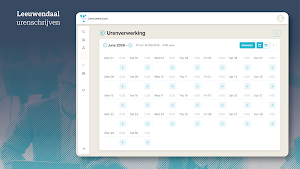 Leeuwendaal Urenschrijven Screenshot 3